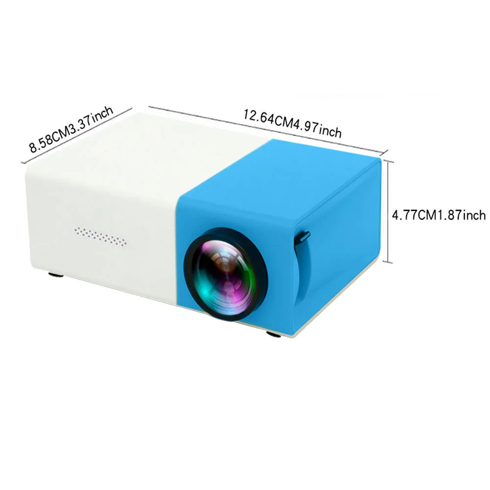 Ultra high definition 4K projector, home TV, bedroom, living room, wall projection, home cinema, mobile phone screen projection,