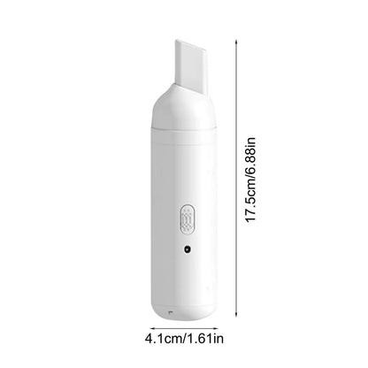 Ultimate Portable Cordless Car Vacuum - USB Rechargeable, Lightweight & Powerful for Effortless Cleaning