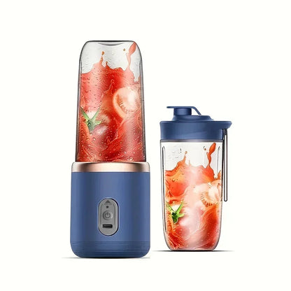Portable Electric Juicer Mini Home Mixer Multifunctional Fruit and Vegetable Crushing Mixer USB Charging Juice Cup Juicing Tool