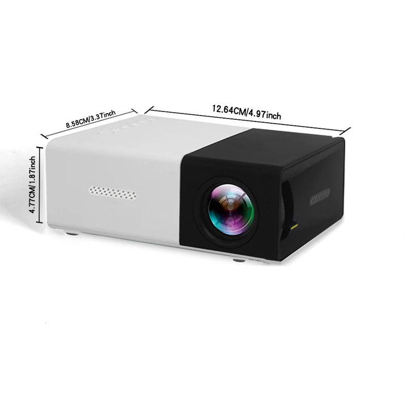 Ultra high definition 4K projector, home TV, bedroom, living room, wall projection, home cinema, mobile phone screen projection,