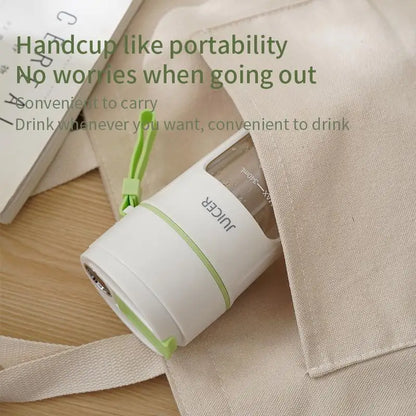 Portable Juicer Mini Electric Blender Multifunction Juice Maker Machine Fruit Mixers Extractors Smoothies Mixer 6 Blades 1200mAh