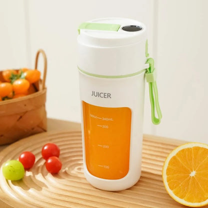 Portable Juicer Mini Electric Blender Multifunction Juice Maker Machine Fruit Mixers Extractors Smoothies Mixer 6 Blades 1200mAh